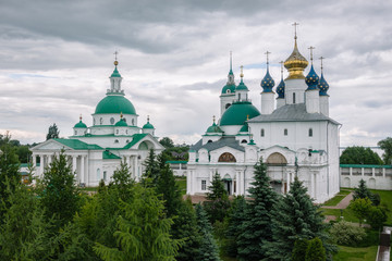 Fototapeta na wymiar Spaso-Yakovlevskiy Monastery in Rostov the Great, Yaroslavl Oblast, Russia