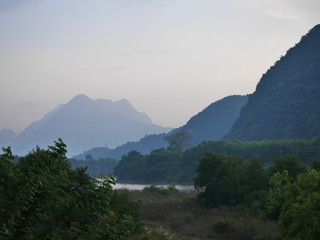 view of mountains