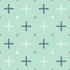 Seamless ornate pattern. Endless tiling for fabric design, wallpapers, wrapping paper