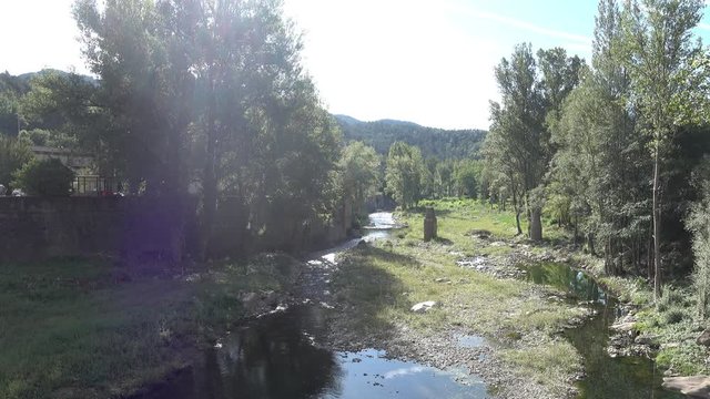 V&iacute;a Verde del Ferro and Carbo in the interior of Girona