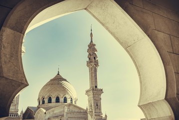 White mosque