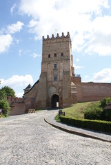 Fototapeta na wymiar Lubart Castle in Lutzk