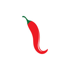 Hot Chili vector icon illustration