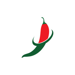 Hot Chili vector icon illustration