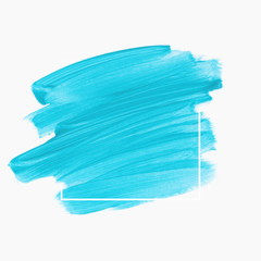 Logo Art Design brush stroke paint abstract shape background - Vector.