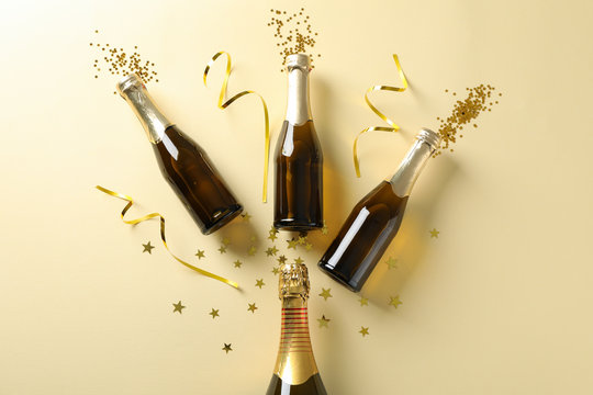 Gold Champagne Bottle Images – Browse 111,620 Stock Photos, Vectors ...