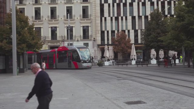 Escenas cotidianas en gran ciudad