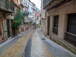 Obraz premium Vigo Downhill Street