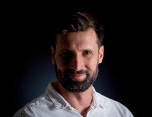 Portrait of a Middle-aged  Man.