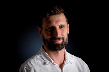 Portrait of a Middle-aged  Man.