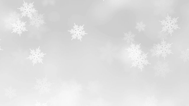 Abstract christmas snowflakes background