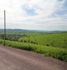 Obraz premium nature. road. summer travel. Russian nature. landscape of Russia
