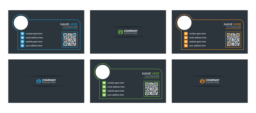 Business Card Design Template for personal or professional use
