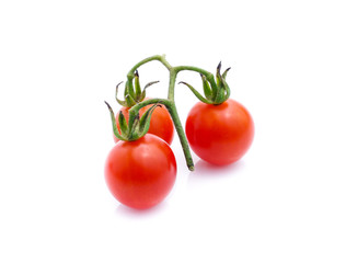 tomatoes isolated on white background
