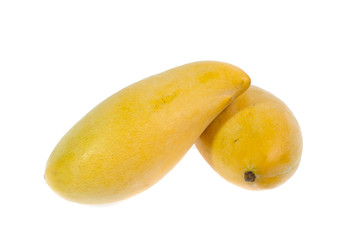 Mango isolated on white