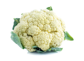 Cauliflower isolated on white background