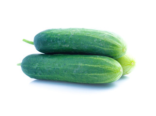 Cucumber  isolated on white background