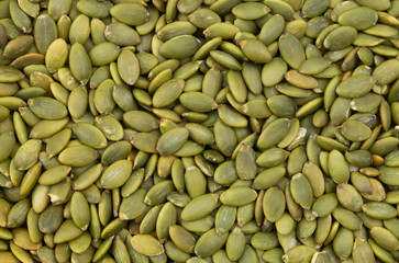 Pumpkin seeds texture
