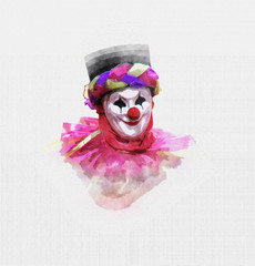 Joker the clown: villain or playing card? or mask in disguise?