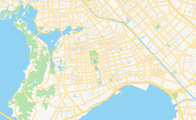 Printable street map of Wuxi, China