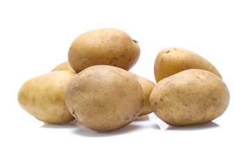 potato isolated on white background