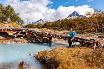 Feuerland Patagonien Ushuaia Laguna Esmeralda wandern