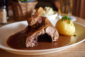 Ente gebraten Entenbraten Weihnachten 