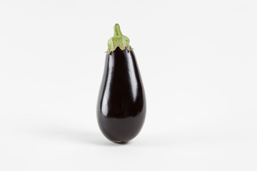 eggplant back white