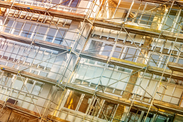 Fototapeta premium Reanovation of block of flats