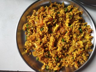 Top view of Egg bhurugi its very famous in INDIA