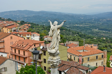 Province of Salerno, Italy, 09/01/2019. A tourist trip to the rural towns of southern Italy.