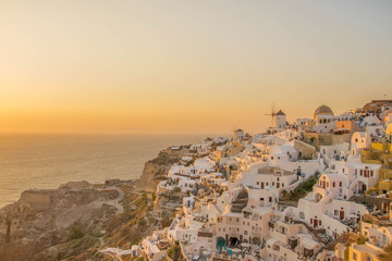 Obraz premium Sunset / Greece / Santorini