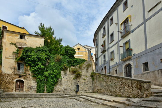 Province of Salerno, Italy, 09/01/2019. A tourist trip to the rural towns of southern Italy.