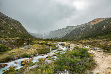 Feuerland Patagonien Ushuaia Laguna Esmeralda wandern