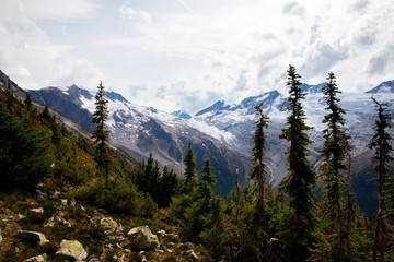 Snowy peaks