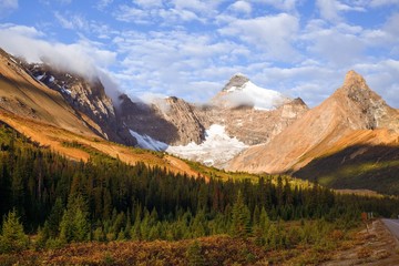 Sunrise in the mountains