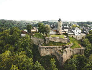 Castle Lichtenberg in bavaria germany