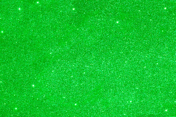 Green glitter for texture or background.  Green Seamless glitter sparkle pattern texture