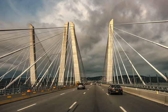 Tappan Zee Bridge Across Hudson River