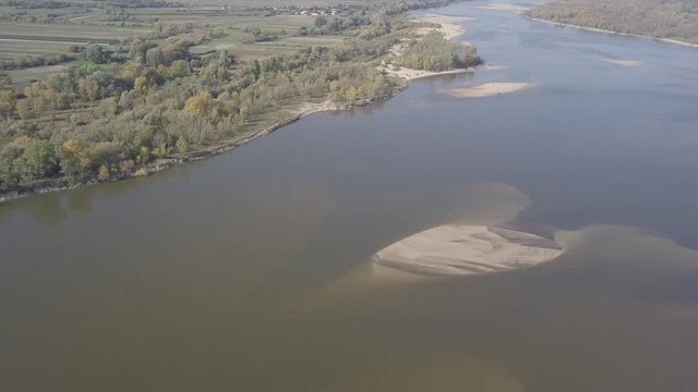Wisła i ujście rzeki Świder