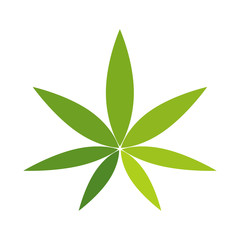 cannabis icon vector design template
