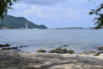 view of the beach