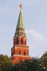 The Borovitskaya Tower, The Moscow Kremlin, Russia