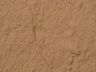 texture of a clay wall form a mud house