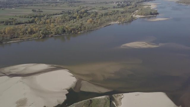 Wisła i ujście rzeki Świder
