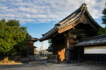 お寺の門