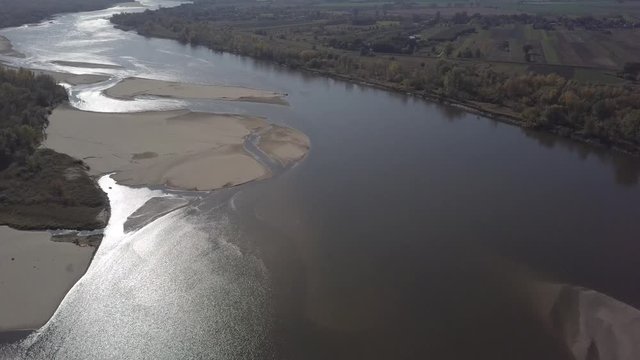 Wisła i ujście rzeki Świder