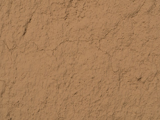 texture of a clay wall form a mud house