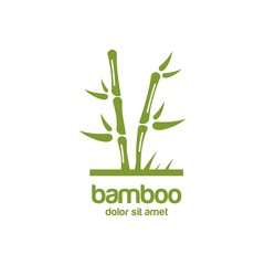 bamboo logo vector icon download template