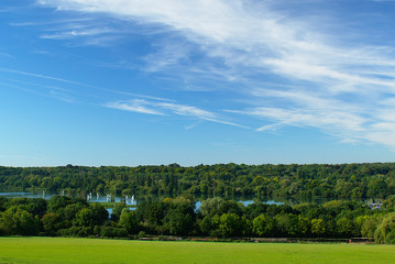 Colne Valley view from Harefield, Greater London, UK